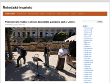 Tablet Screenshot of kvarteto.rehec.cz
